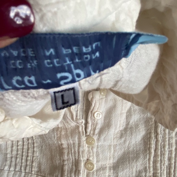 Inca Spirit boho top. Size L - Picture 5 of 8